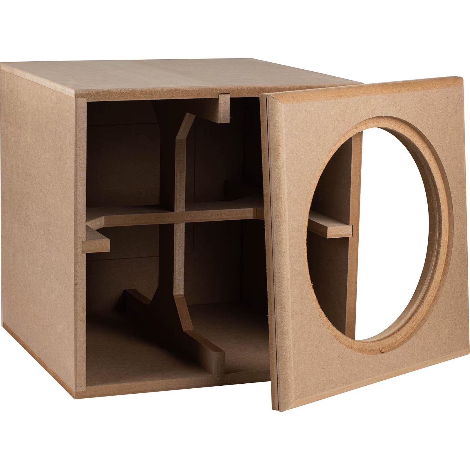 Knock-Down MDF 3 ft³ Subwoofer Cabinet for Dayton Audio Ultimax II 15